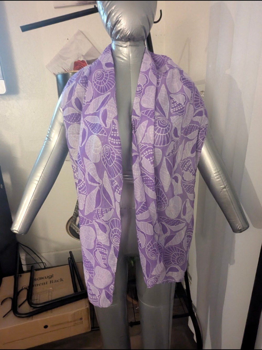 Scarves, Scarves, Scarves- 25 Scarves: Various Colors, Patterns - Mixed Textures - Picture 8 of 8
